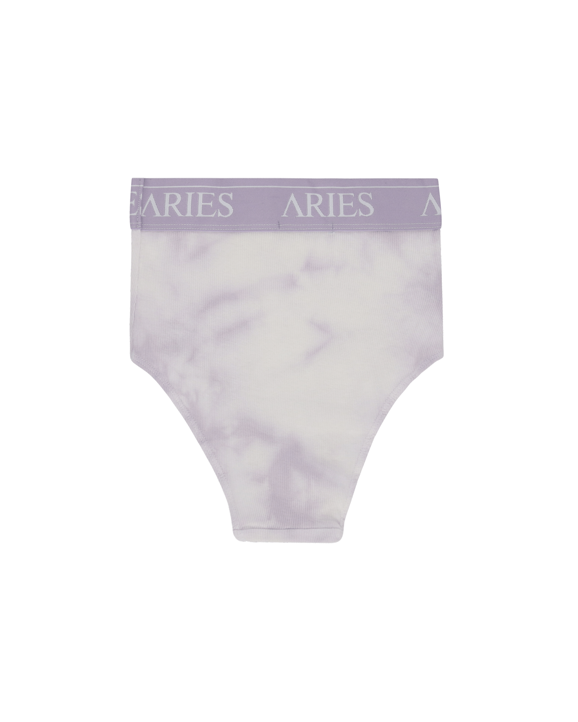 Aries Tie Dye Rib Highwaisted Briefs Lilac Underwear Briefs SRAR00128 LLC