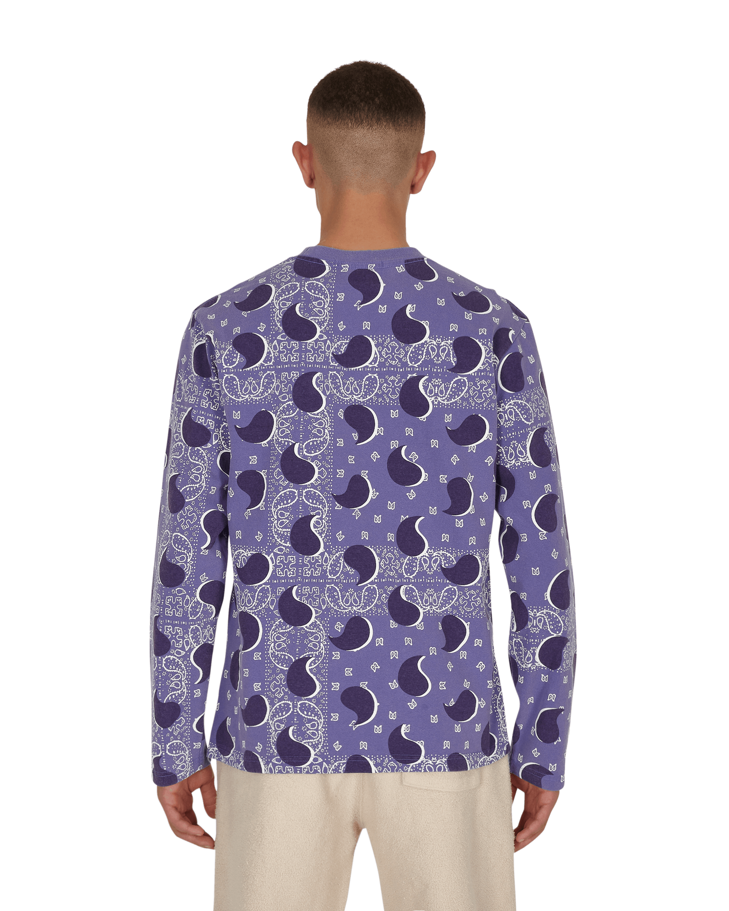 Awake NY Big Paisley Sapphire T-Shirts Shortsleeve AWK-FW21-TS001 SAPPHIRE