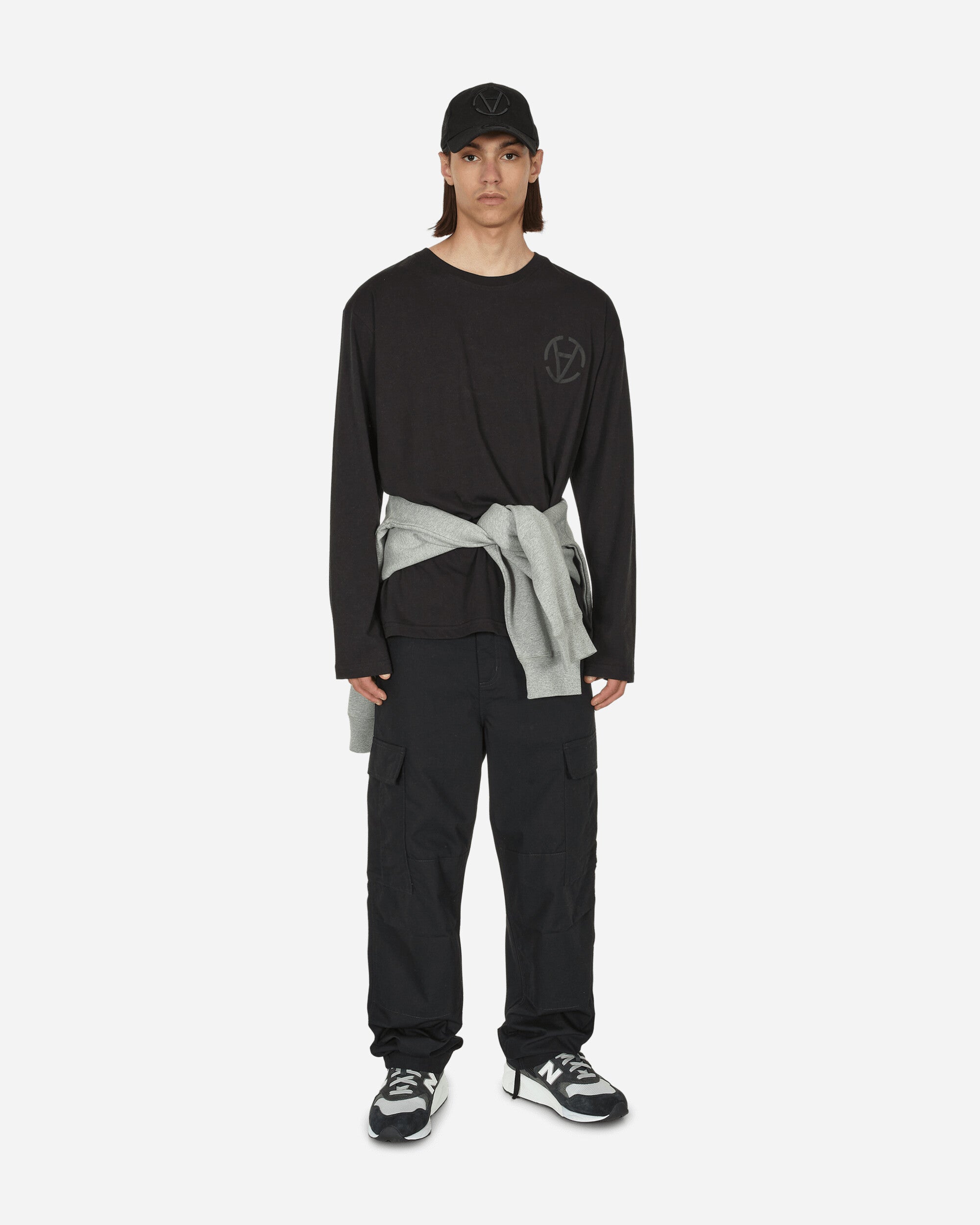 Regular Cargo Pants Black