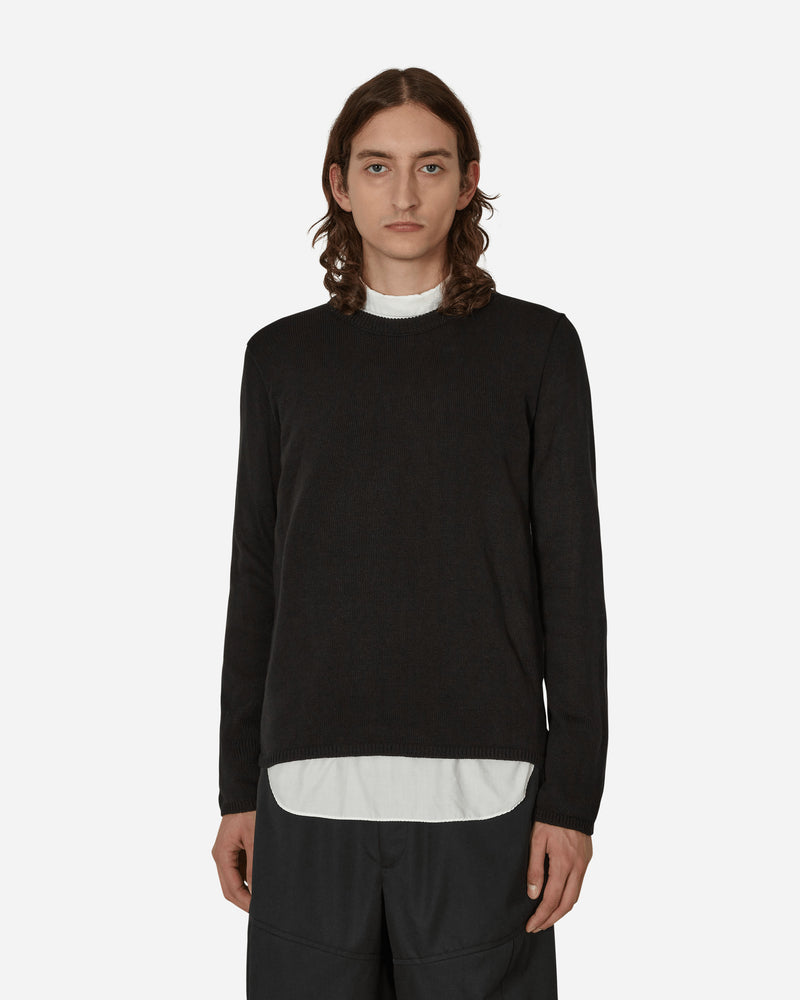 Comme Des Garçons Black Unisex Sweater Black Knitwears Sweaters 1J-N003-W22  1