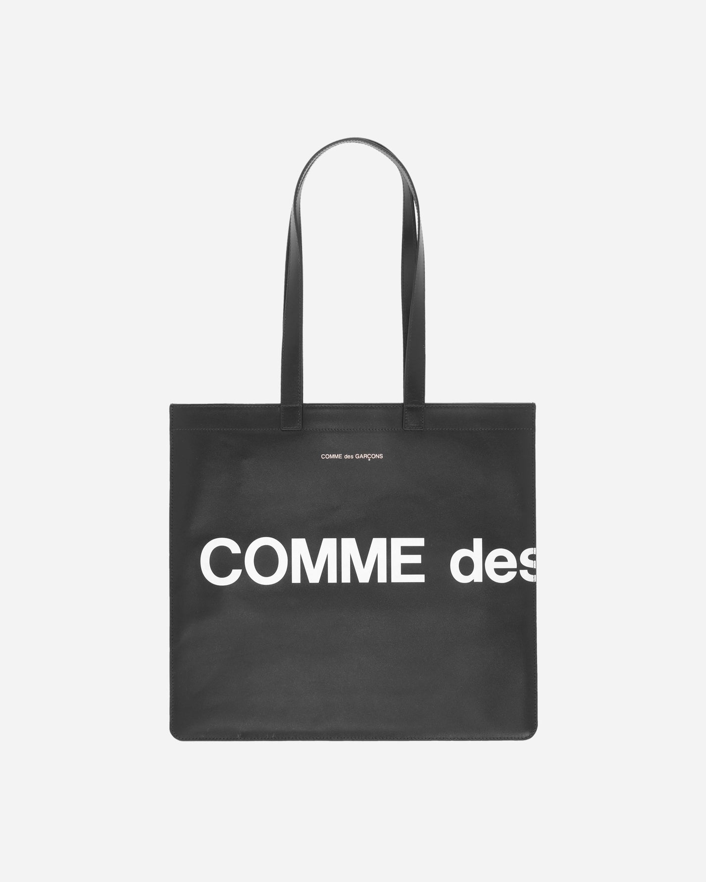 Comme Des Garçons Wallet Huge Logo Tote Bag Black Bags and Backpacks Tote SA9001HL 1