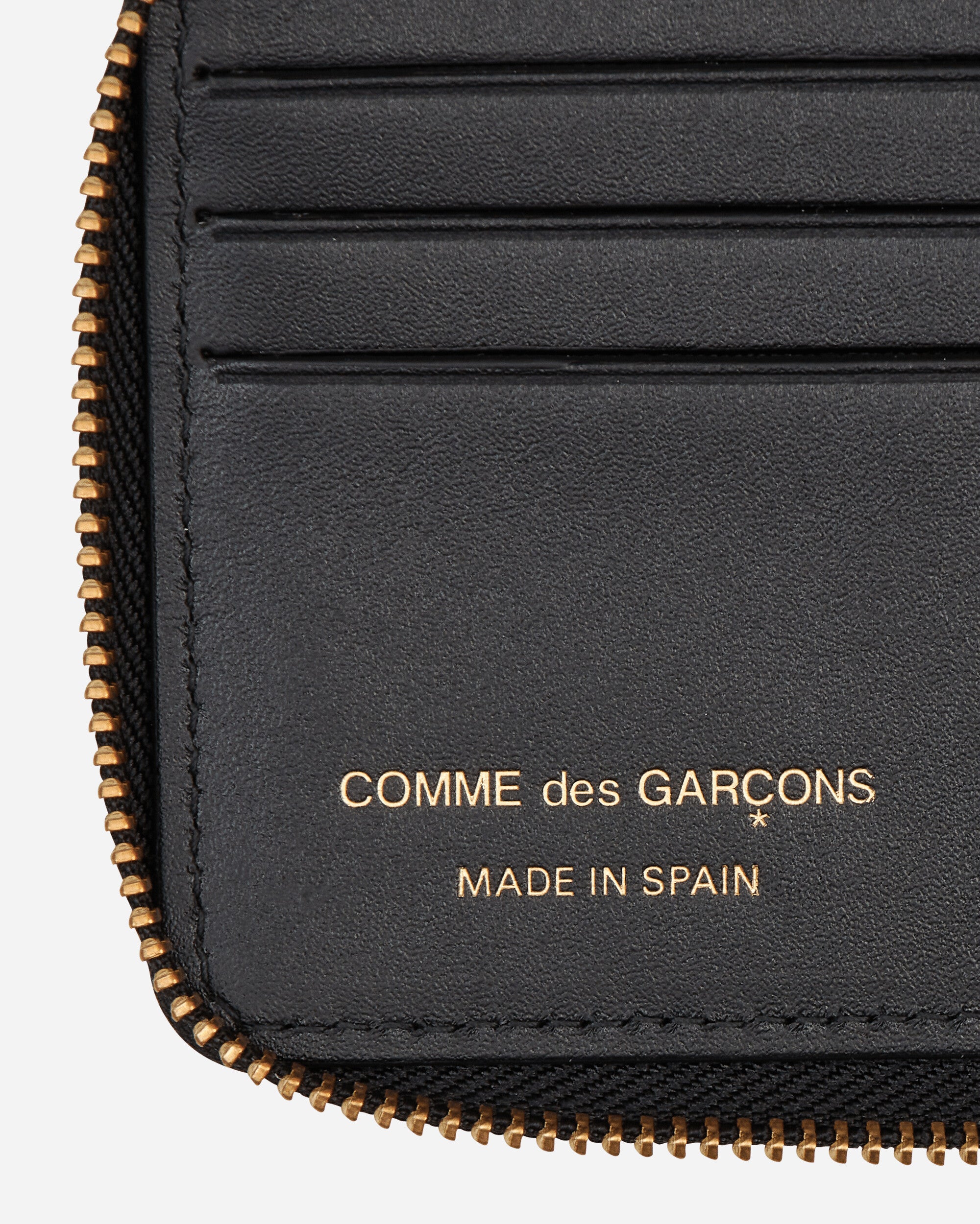 Comme Des Garçons Wallet Comme Des Garcons Classic Leather Line Black Equipment Wallets SA7100 BLACK