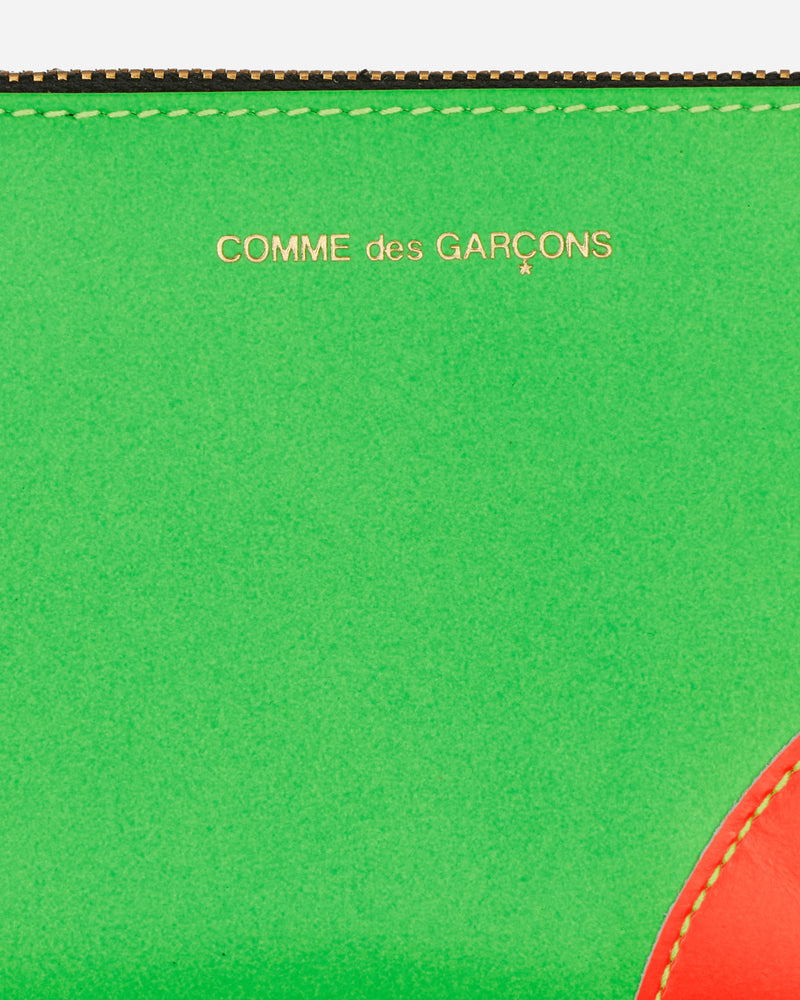 Comme Des Garçons Wallet Super Fluo Wallet Blue/Green Wallets and Cardholders Wallets SA8100SF 2