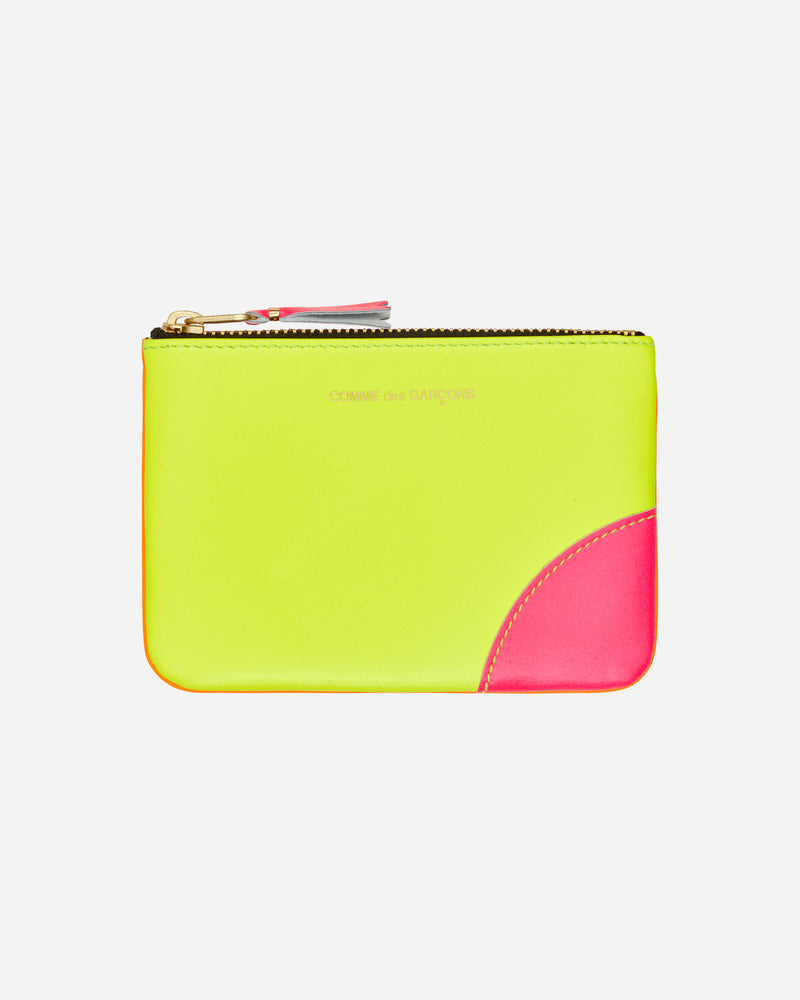Comme Des Garçons Wallet Super Fluo Wallet Yellow/Orange Wallets and Cardholders Wallets SA8100SF 4