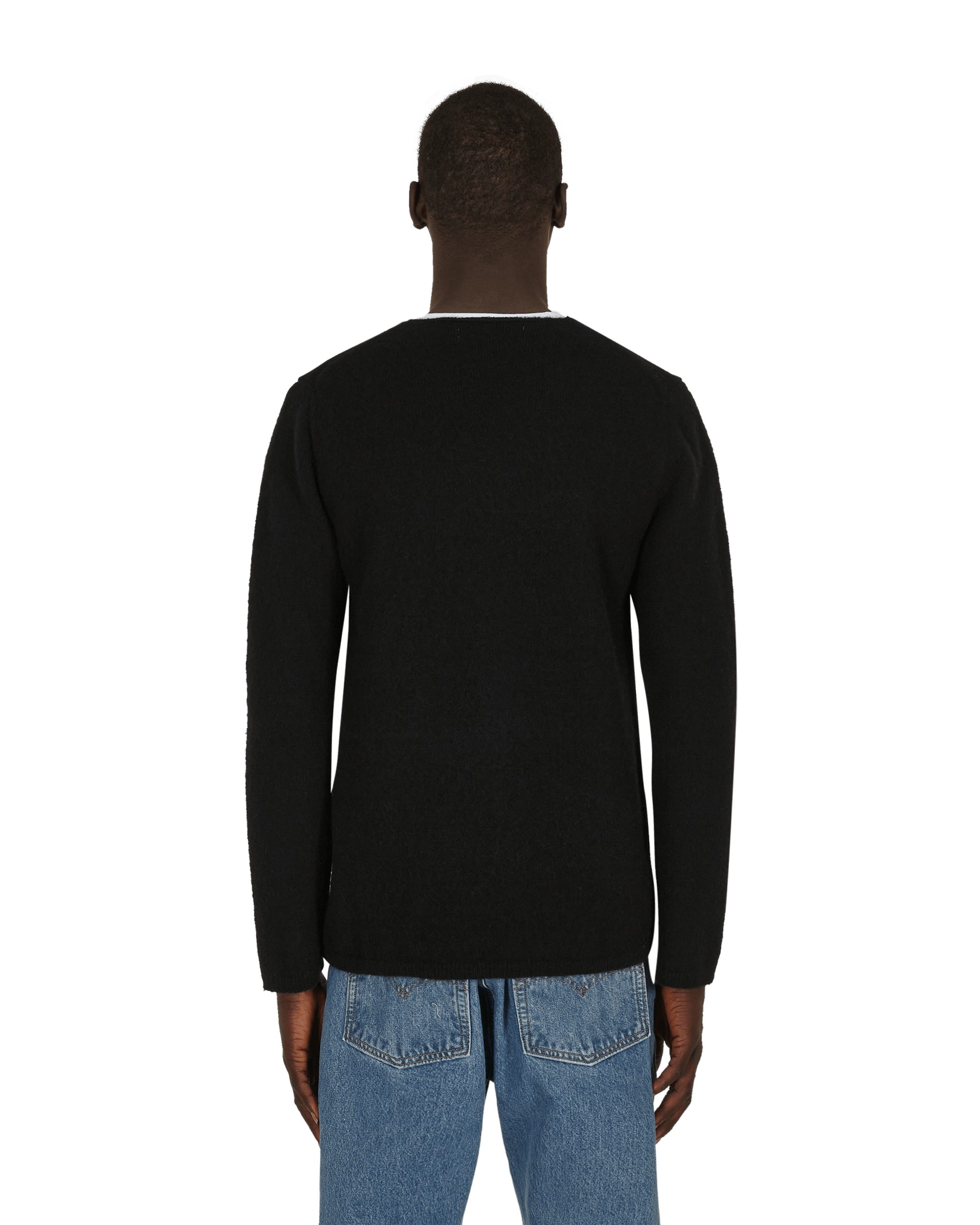 Comme Des Garcons Shirt Knit Black Knitwears Sweaters FH-N007-W21 1