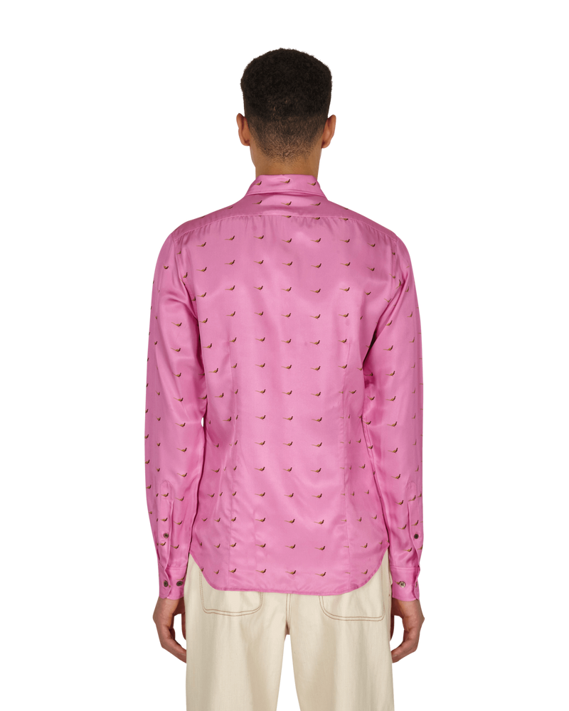 Dries Van Noten Chaine 3070 Pink T-Shirts Longsleeve 212-020734-3070 305