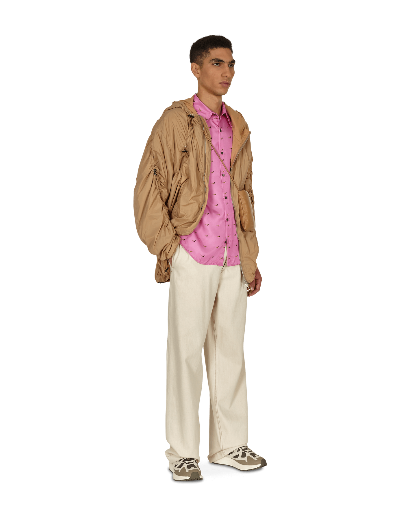 Dries Van Noten Chaine 3070 Pink T-Shirts Longsleeve 212-020734-3070 305