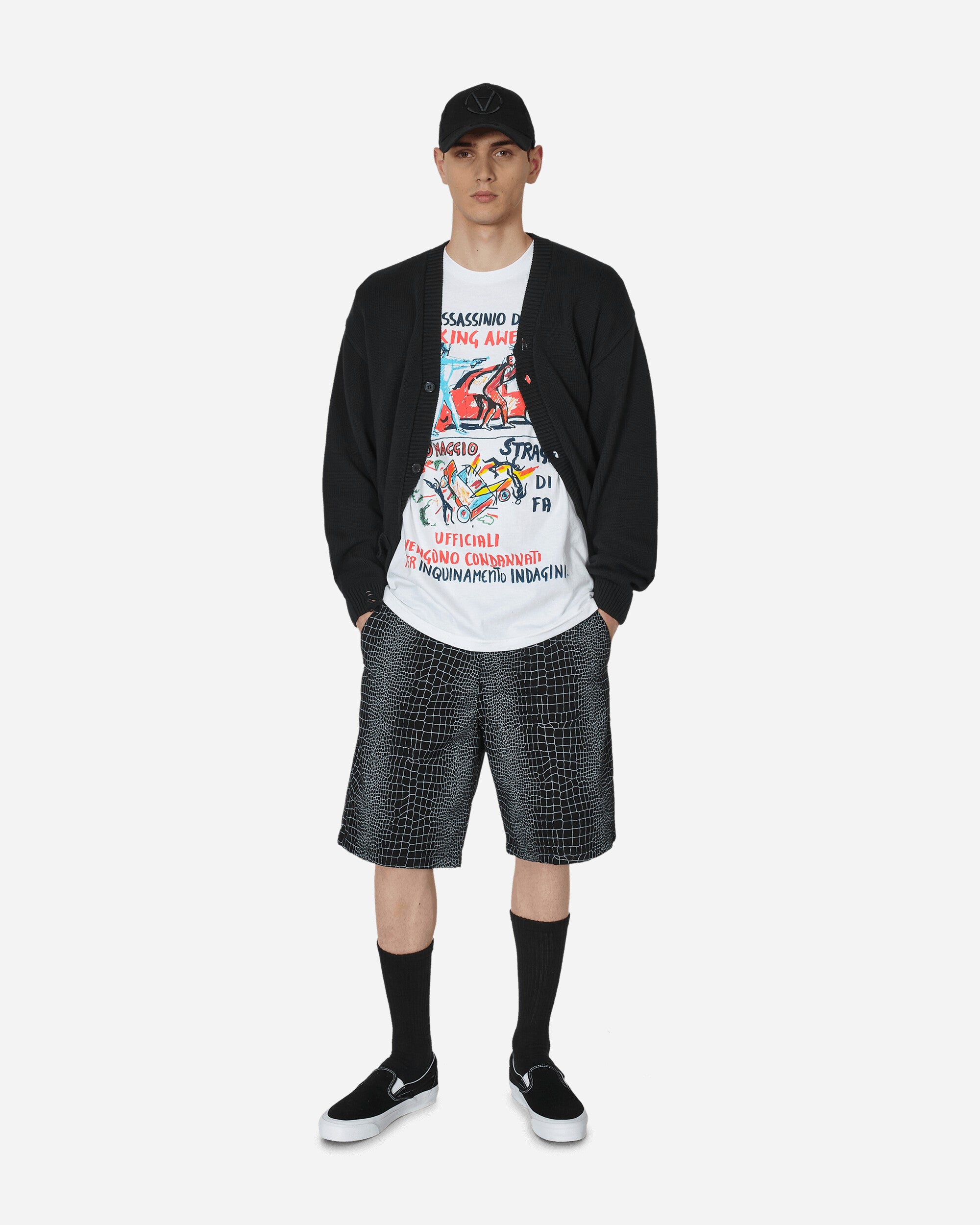 Car Explosion T-Shirt White