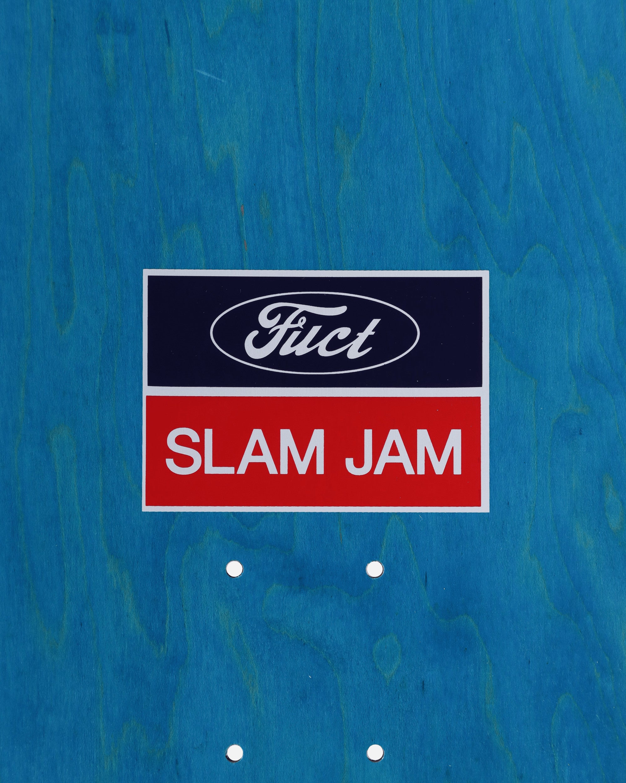 Fuct Fuct X Slamjam 8.25" Skate Deck Black Skateboarding Decks AR002 001