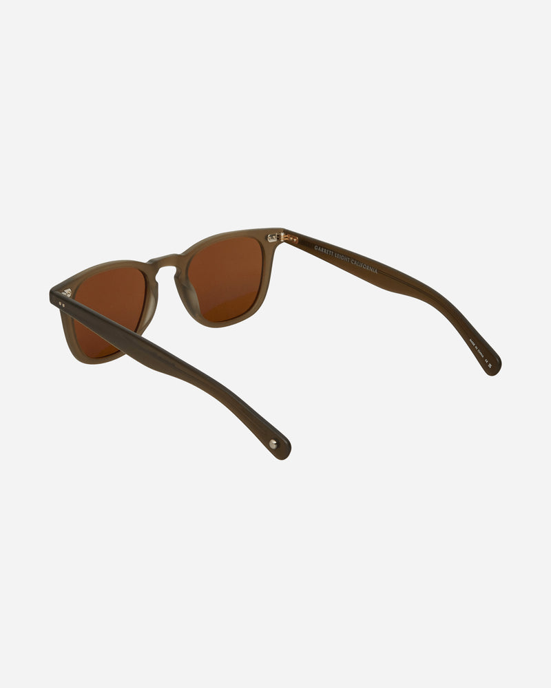 Garrett Leight Brooks X 48 Matte Olio/Pure Coffee Eyewear Glasses 2083-48 MOLIO
