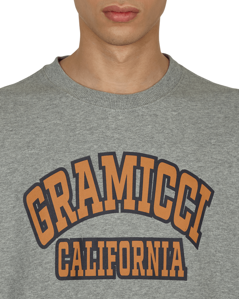 Gramicci Logo Sweatshirt Heathergrey T-Shirts Longsleeve GUJK-21F081 HEATHERGREY