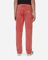 Guess USA Gusa Brnt Orange Straight Pant Gusa Burnt Orange Wa Pants Trousers M2BG37D4SK0 F31Q