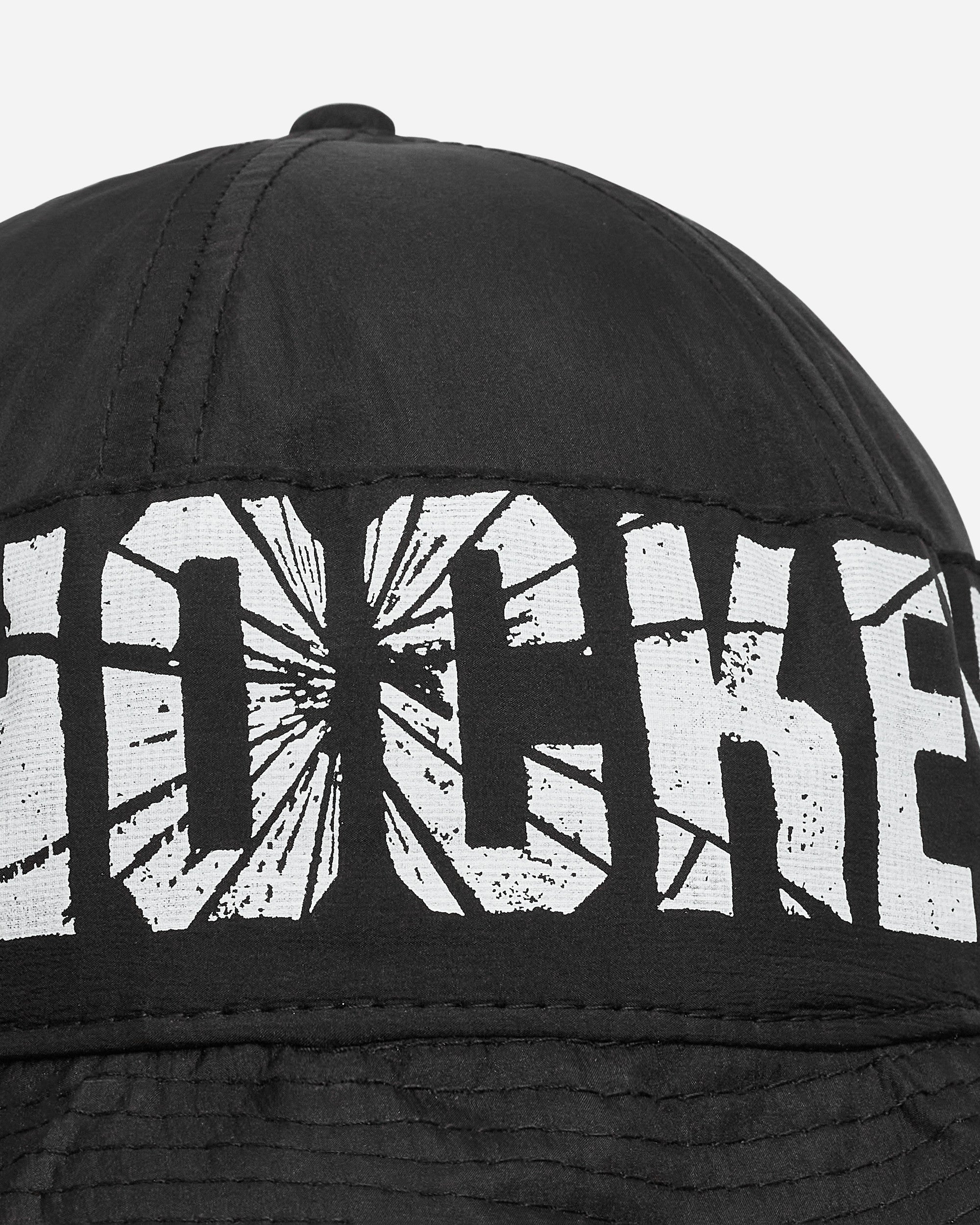 Hockey Hockey Crinkle Bell Bucket Hat Black Hats Bucket PN1869 001