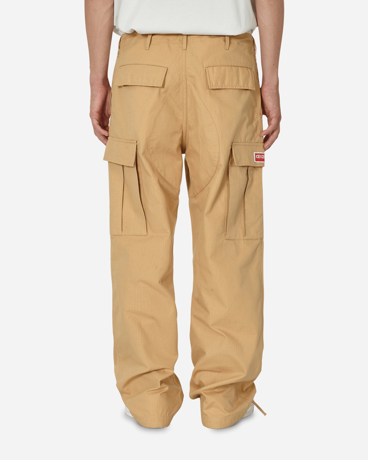 KENZO Paris Cargo Workwear Pant Camel Pants Trousers FD65PA2429DL 12