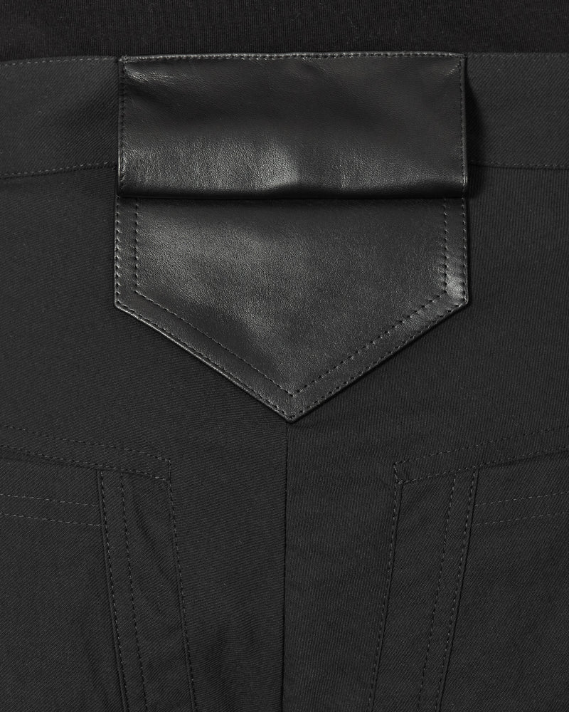 Kiko Kostadinov Mcnamara Uniform Trouser Jet Black/Black Pants Trousers KKSS23T04-13  001