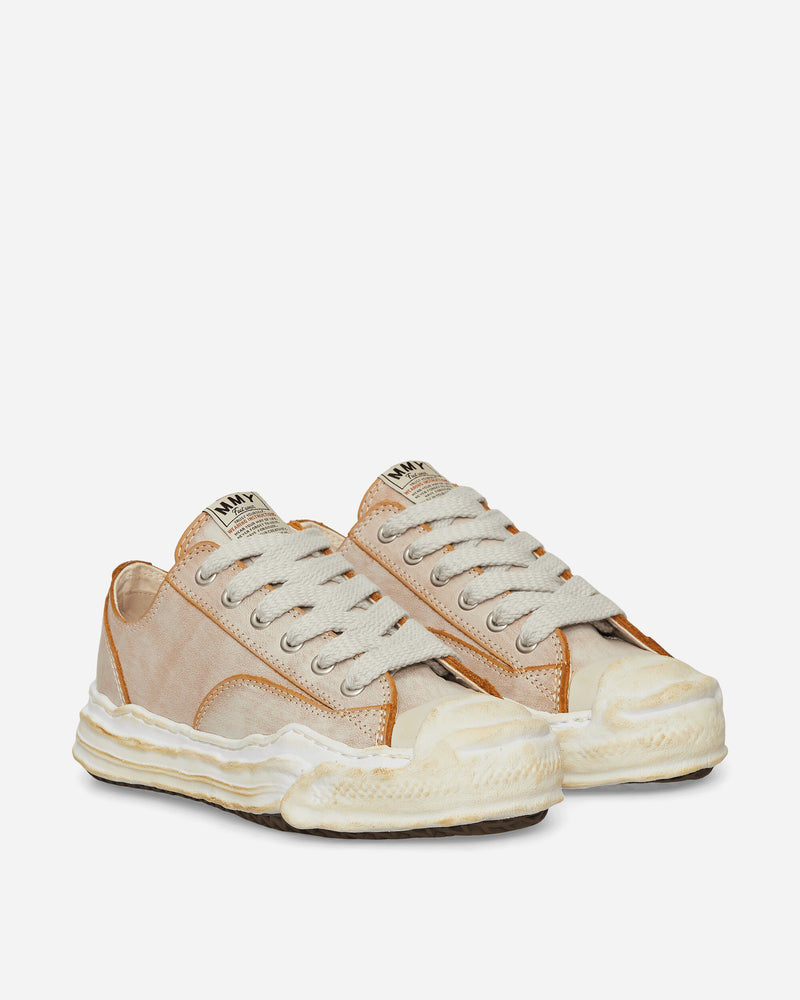 Maison MIHARA YASUHIRO Hank Low/Original Sole Vintage Effect Leather White Sneakers Low A11FW719 WHITE