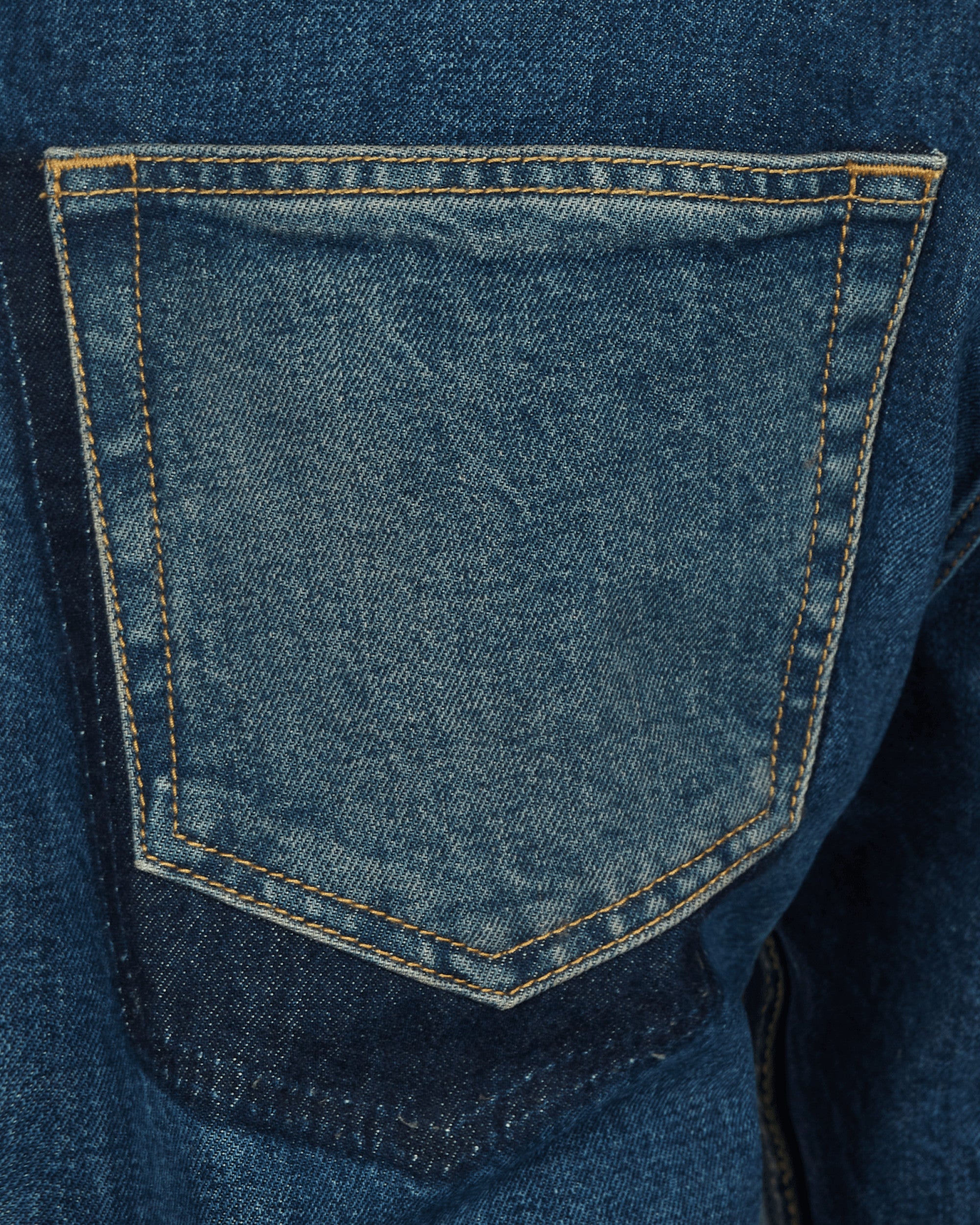 Maison Margiela Pants 5 Pockets Dirty Medium Blue Raw Indigo Pants Denim S50LA0194S30561 979