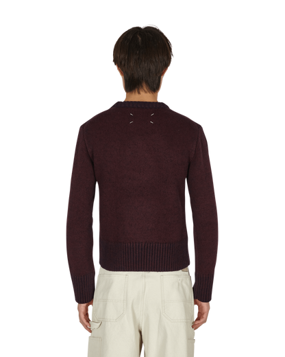 Maison Margiela Sweater Bordeaux Knitwears Sweaters S50GP0264S17850 248F