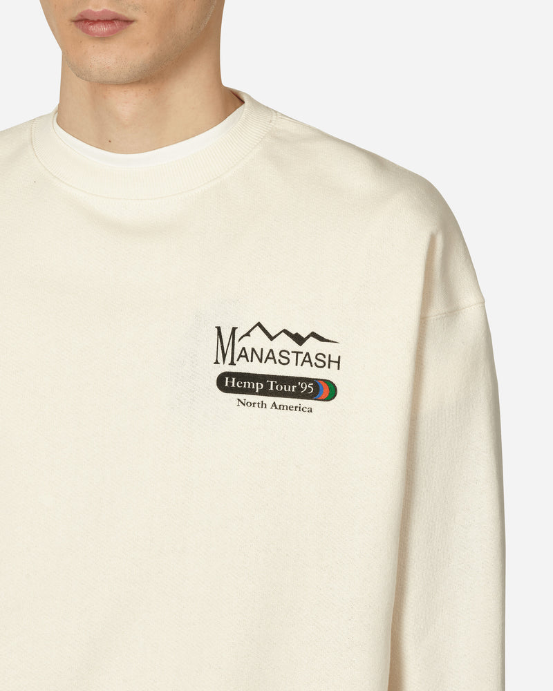 Manastash Cascade Sweatshirts Hemp Tour Natural Sweatshirts Crewneck 7923132007 414