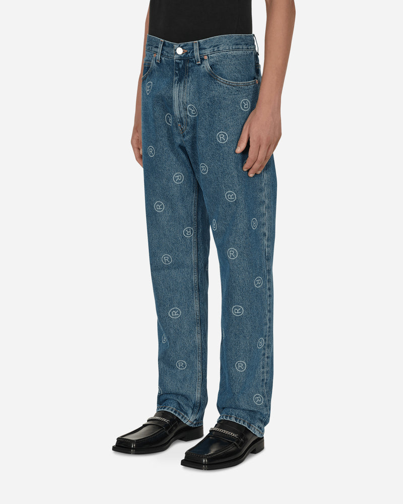Martine Rose Relaxed Fit Jean Blue Wash Pants Denim CMRAW22-229  002
