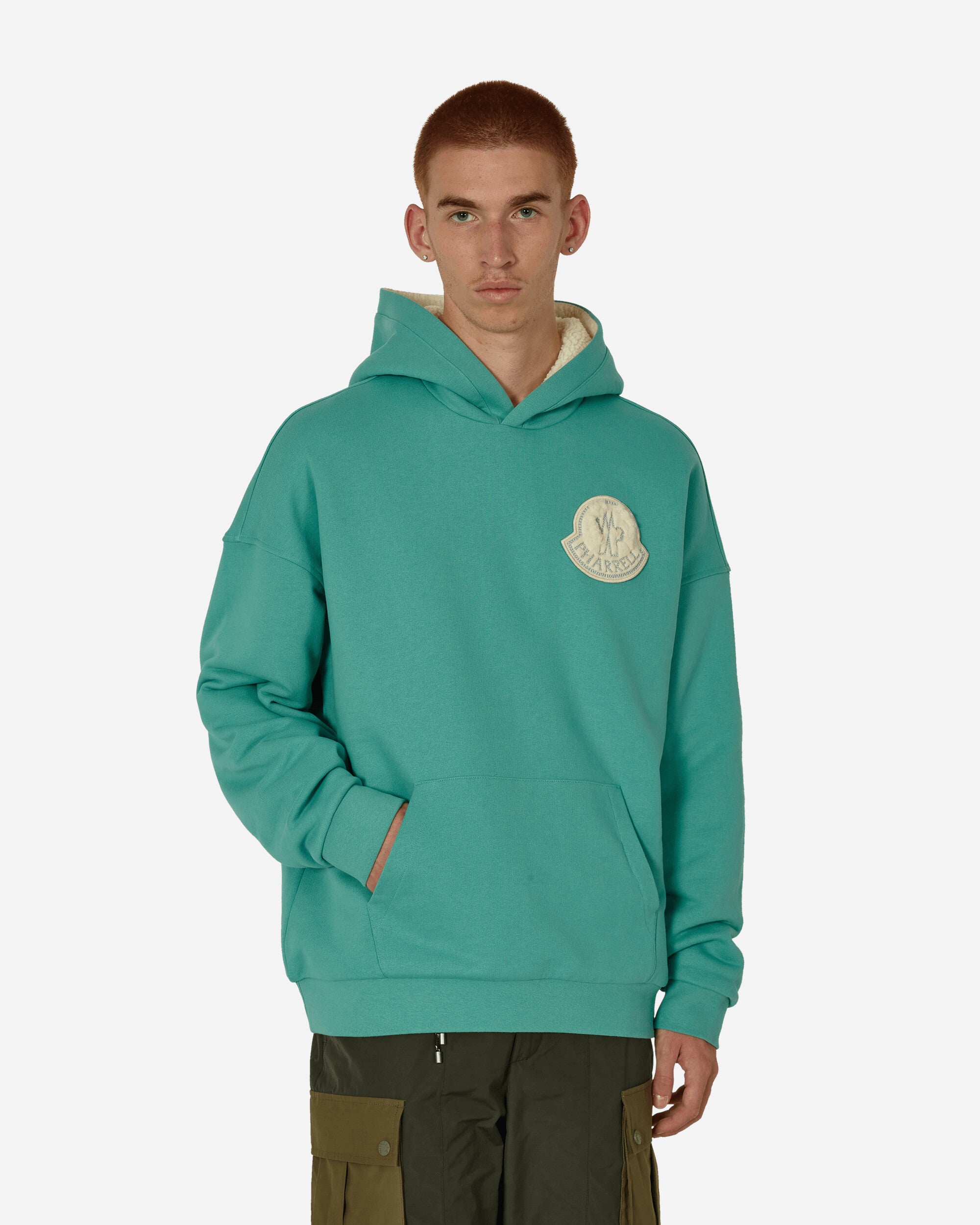 Pharrell Williams Reversible Hooded Sweatshirt Green