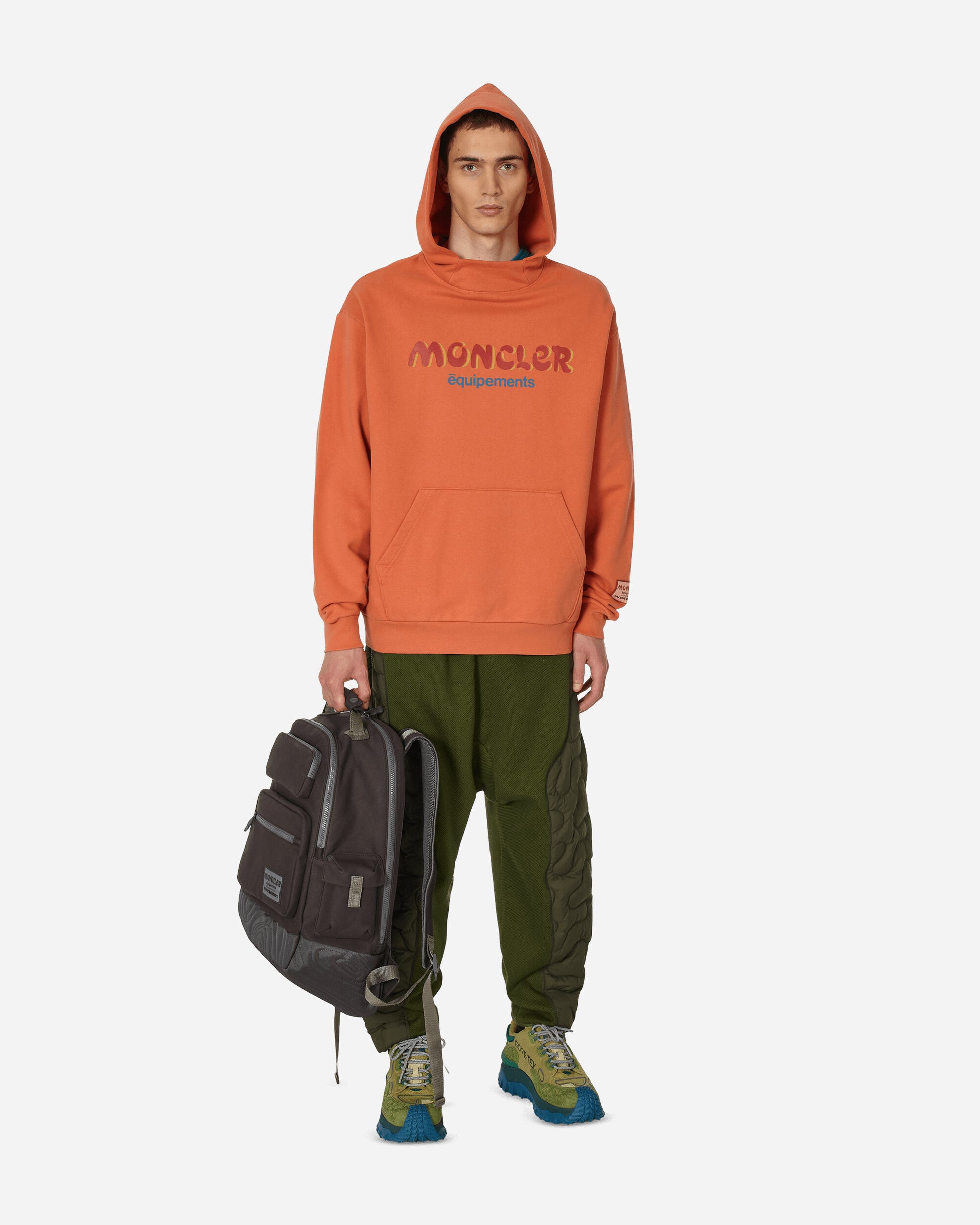 Moncler Genius Hoodie Sweater X Salehe Bembury Orange Sweatshirts Hoodies 8G00002M3237 270