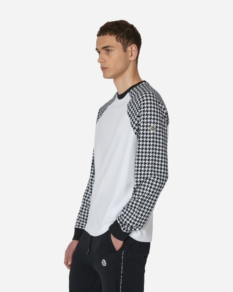 Moncler Genius Long Sleeve T-Shirt X Fragment White/Grey T-Shirts Longsleeve 8D00003M3265 F90
