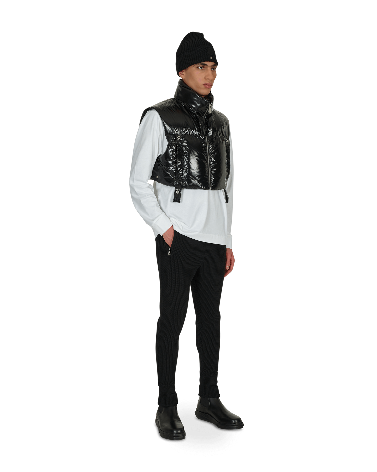 Moncler Genius Alyx Fraxinus Vest Black Coats and Jackets Vests G209Y1A00002 999