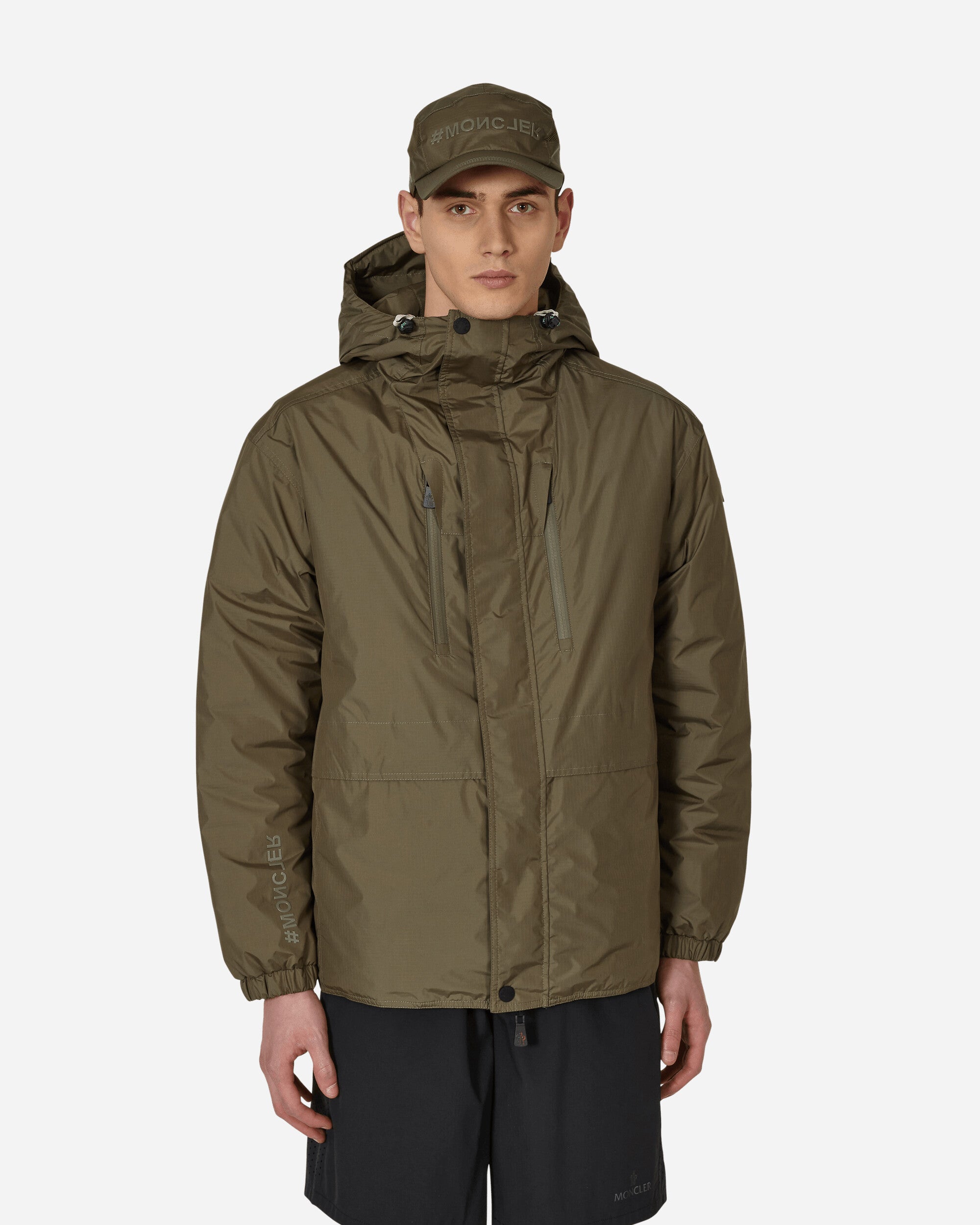 Moncler Grenoble Leuk Jacket Green Coats and Jackets Down Jackets 1A0000454A7Q 891