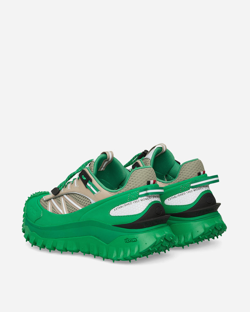 Moncler Grenoble Trailgrip Low Top Sneakers Green Sneakers Low 4M00010M2670 P18