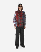 Needles Flannel Shirt - 7 Cuts Zipped Wide Shirt Assorted Shirts Longsleeve Shirt MR343 1013