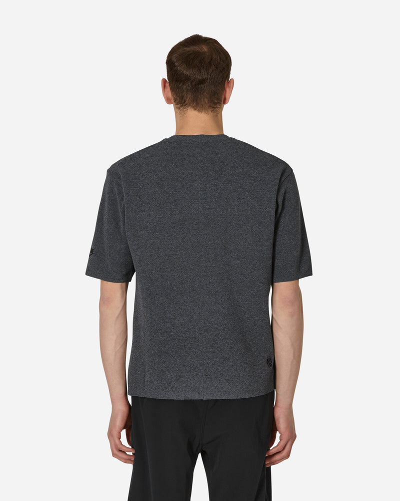 Nike Tp Eng Knt Ss Swtr Dk Smoke Grey/Black T-Shirts Shortsleeve DV9983-032