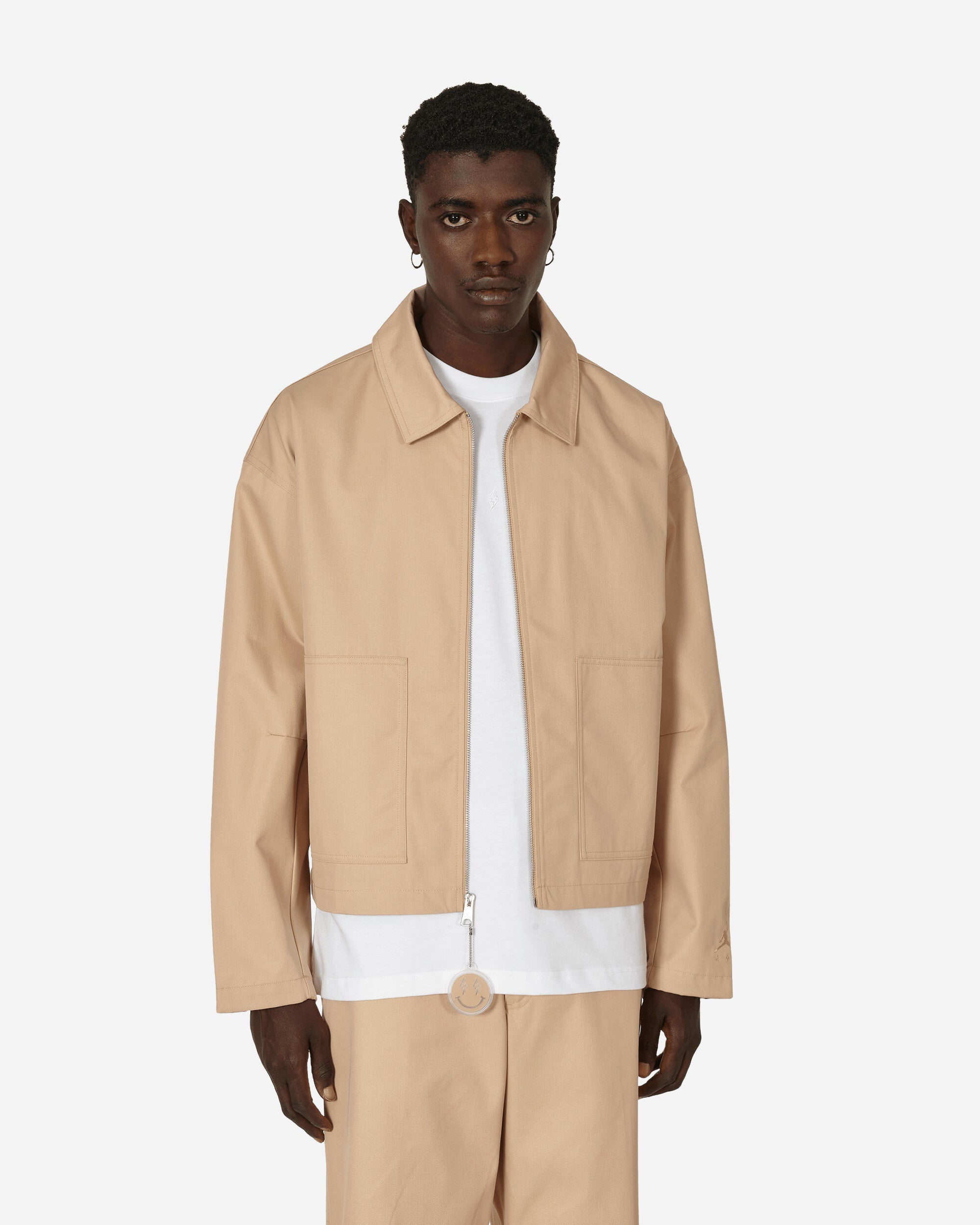 J Balvin Woven Jacket Bio Beige