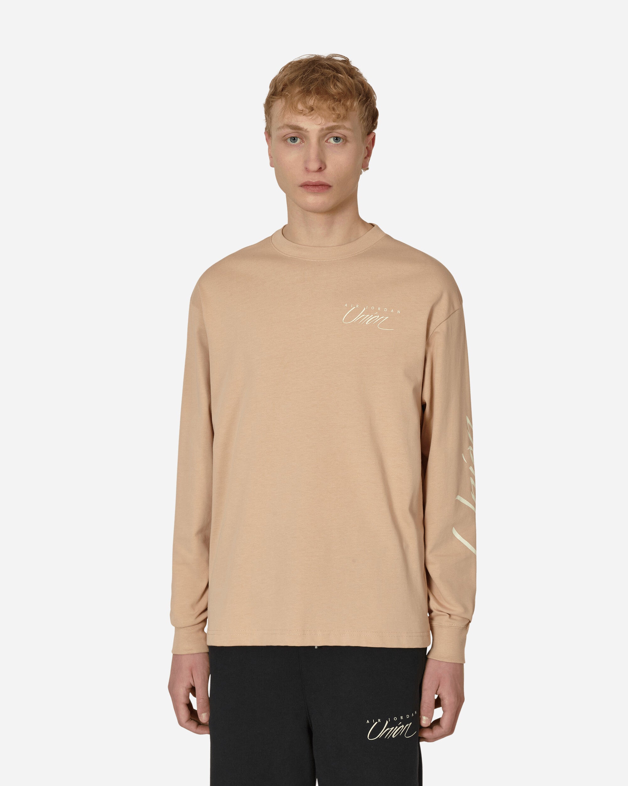 Nike Jordan Union Ls Tee Bio Beige/Coconut Milk T-Shirts Longsleeve DV7341-296