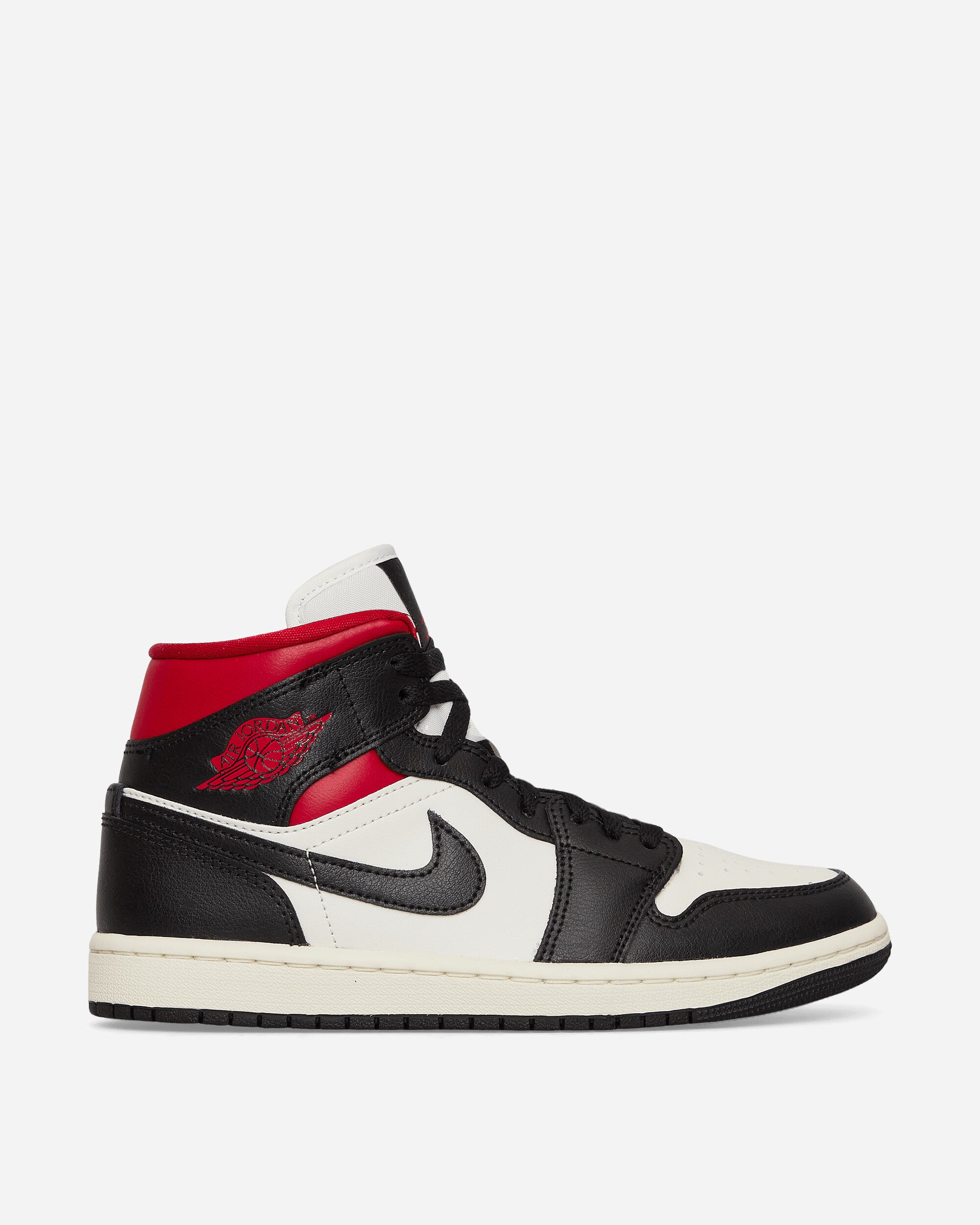 Nike Jordan Wmns Wm Air Jordan 1 Mid Black/Gym Red Sneakers Mid BQ6472-061