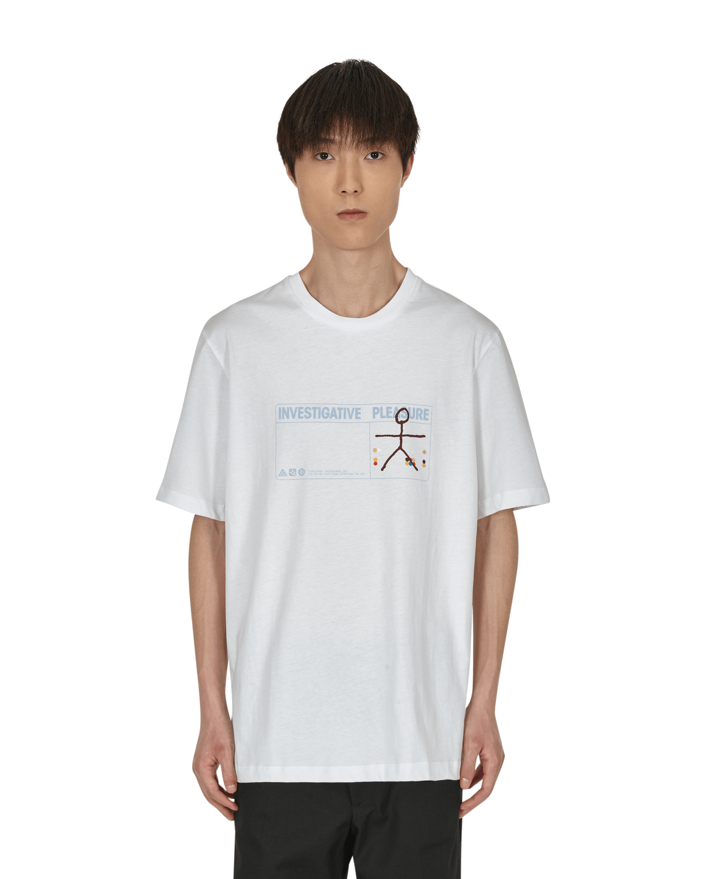 OAMC Trace T-Shirt White T-Shirts Shortsleeve OAMU708667 100