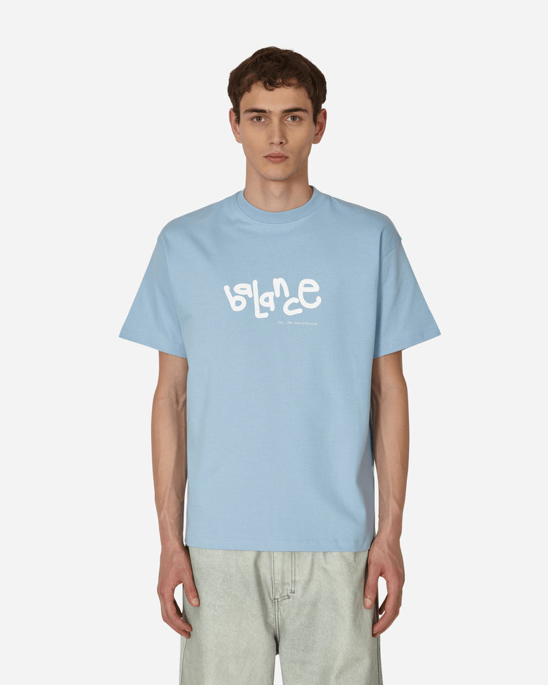 Balance Print T-Shirt Blue