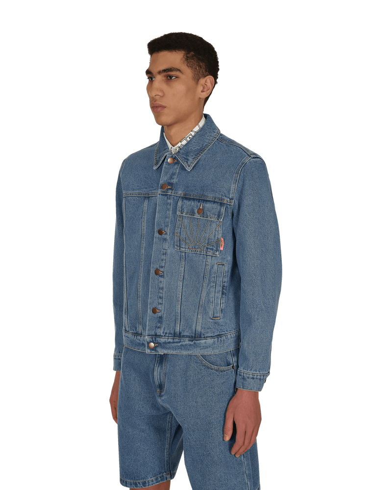 Paccbet Long Blue Coats and Jackets Denim Jackets PACC8J005 2