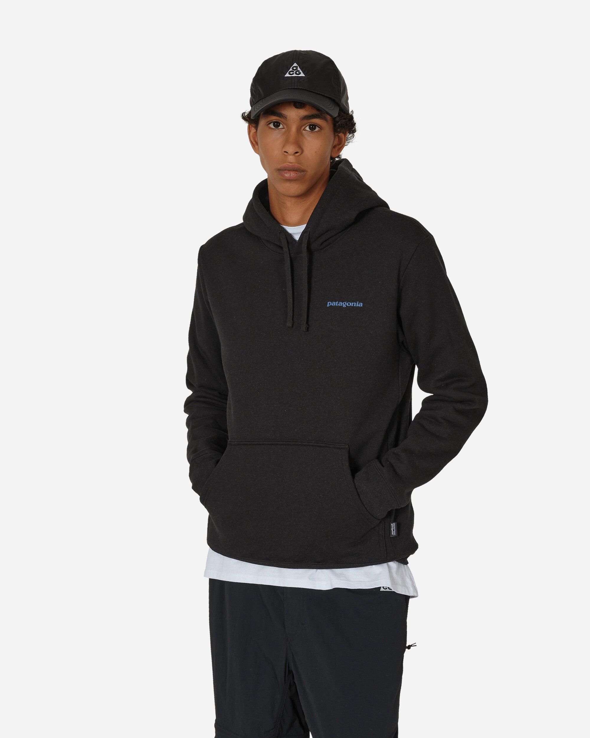Boardshort Logo Uprisal Hooded Sweatshirt Black