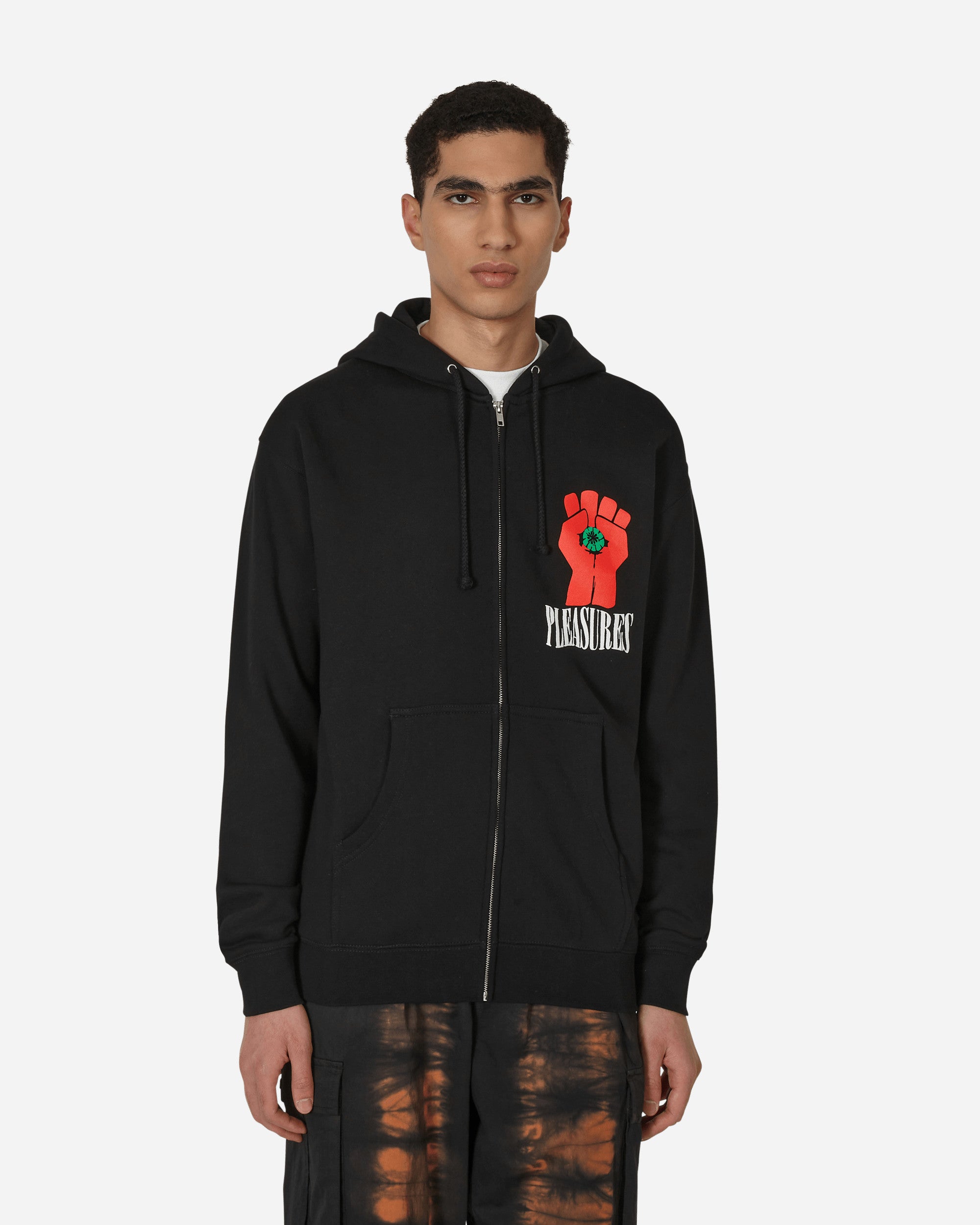 HST Graphic Zip Hooded Sweatshirt Black