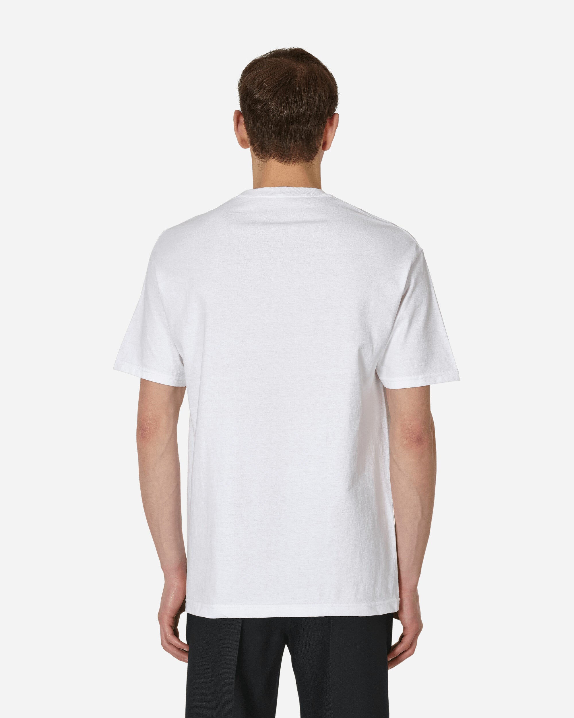 Pleasures Old E Logo T-Shirt White T-Shirts Shortsleeve P23SP063 WHITE