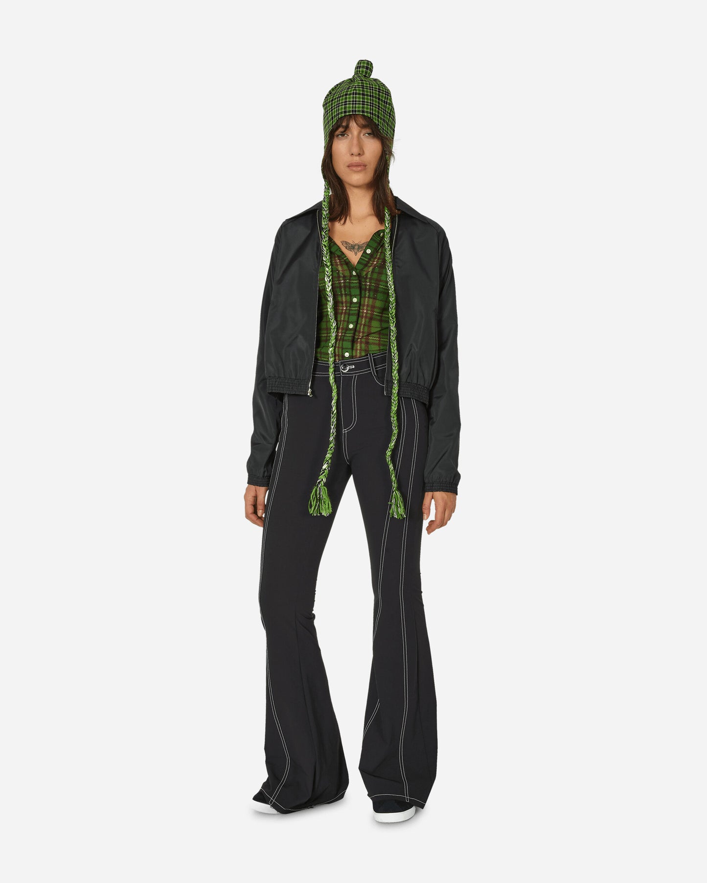Priscavera Wmns Flared Suit Pants Black Pants Trousers 005069-161 BK