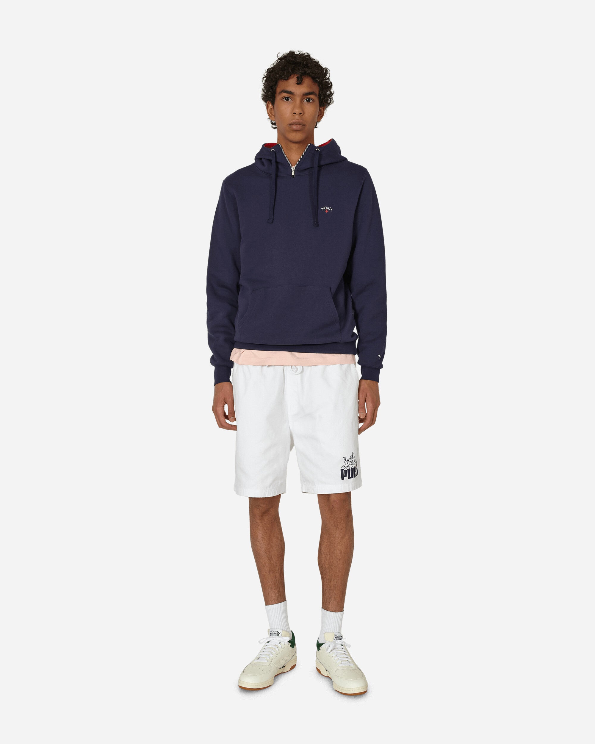 Noah Hooded Sweatshirt Navy