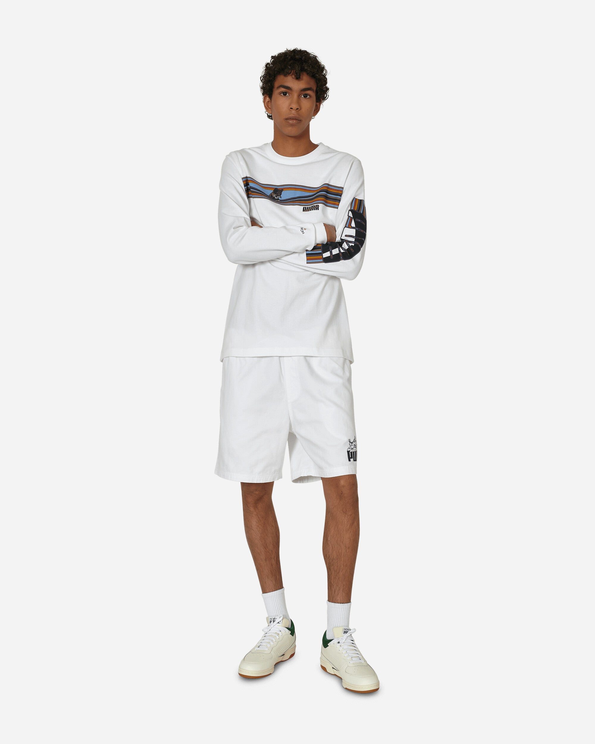 Noah Sweatshorts White