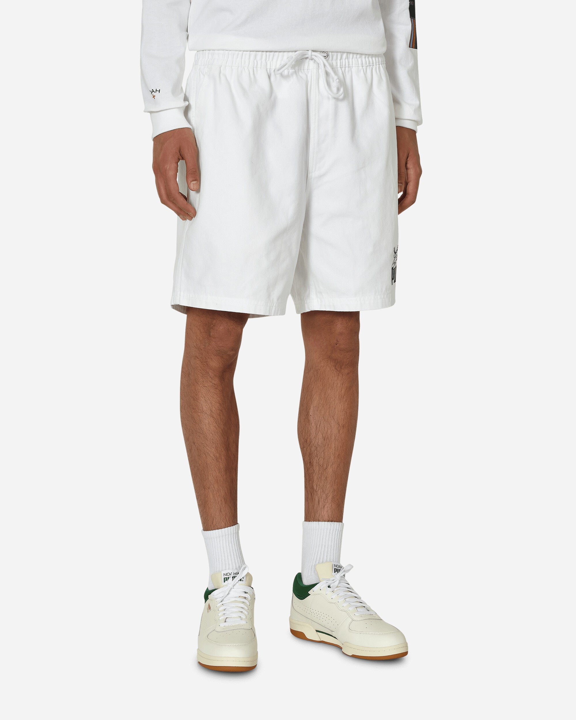 Noah Sweatshorts White