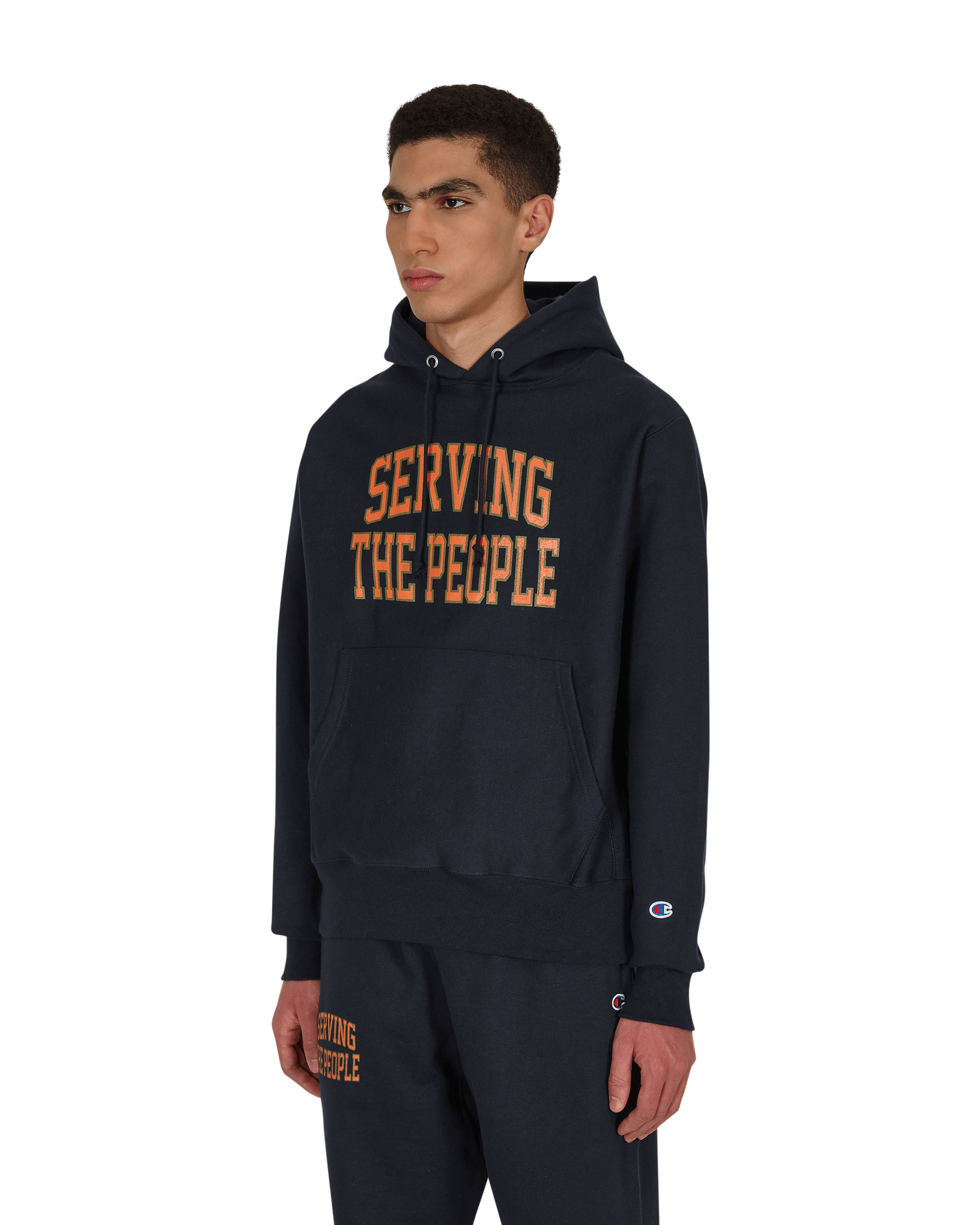 Serving The People Collegiate Navy Sweatshirts Hoodies STPS21COLLEGHOOD 004