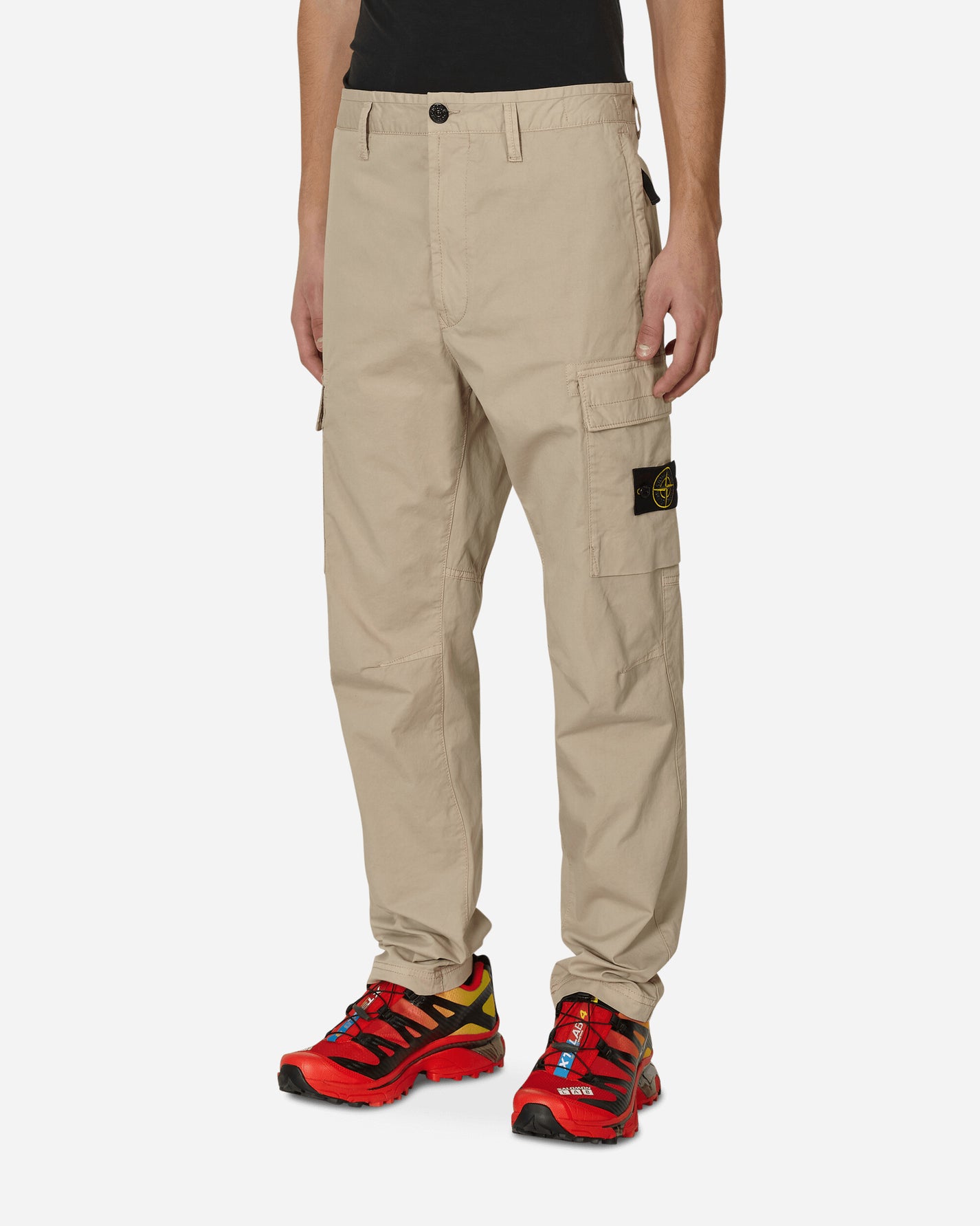 Stone Island Pantalone Regular Tapered Tortora Pants Trousers MO101530410 V0092