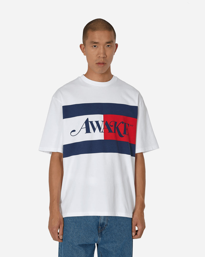 Tommy Jeans Tommy X Awake Flag Tee Optic White T-Shirts Shortsleeve DM0DM17849 YCF