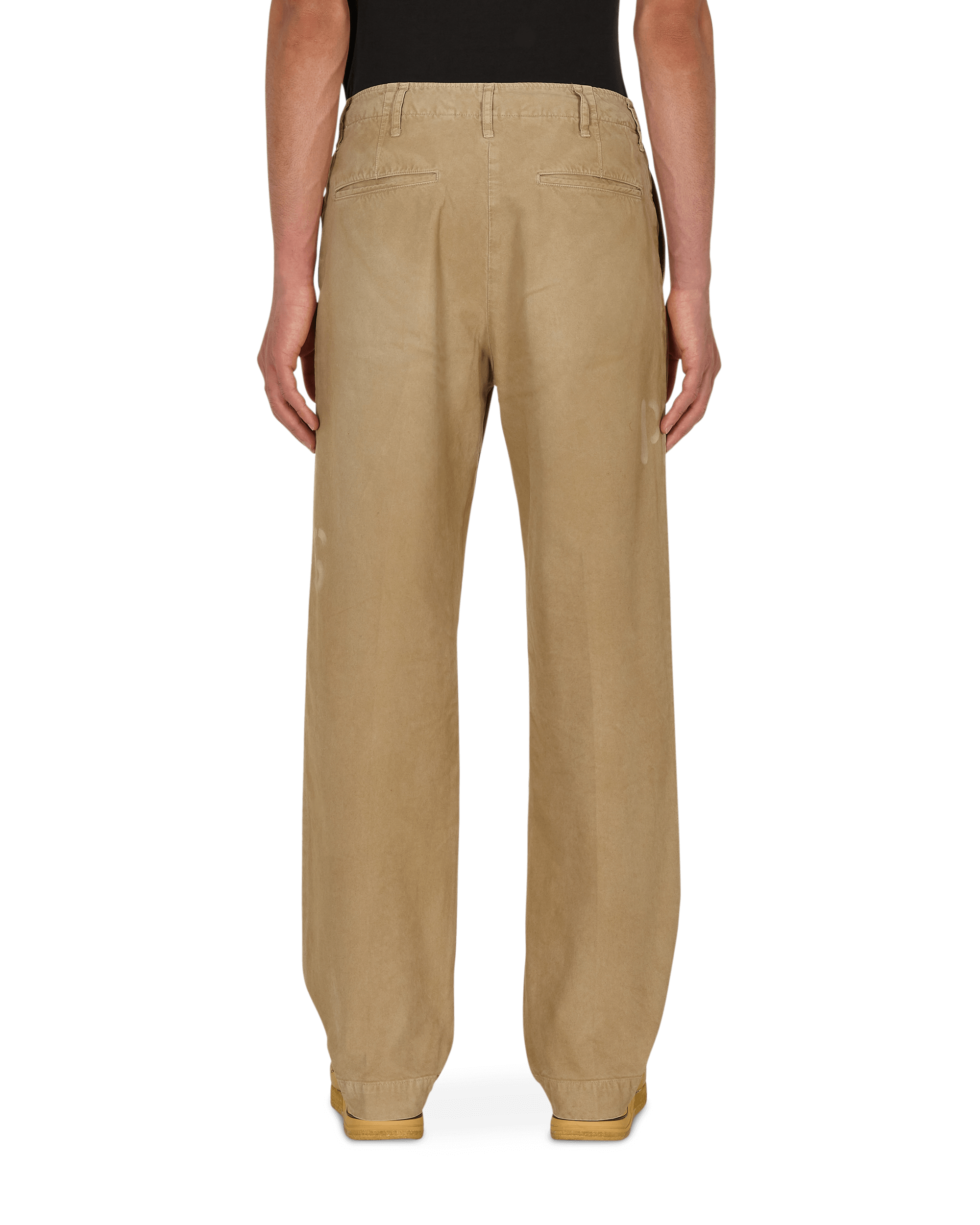 Visvim Hw Dmgd Beige Pants Trousers 121205008005 002