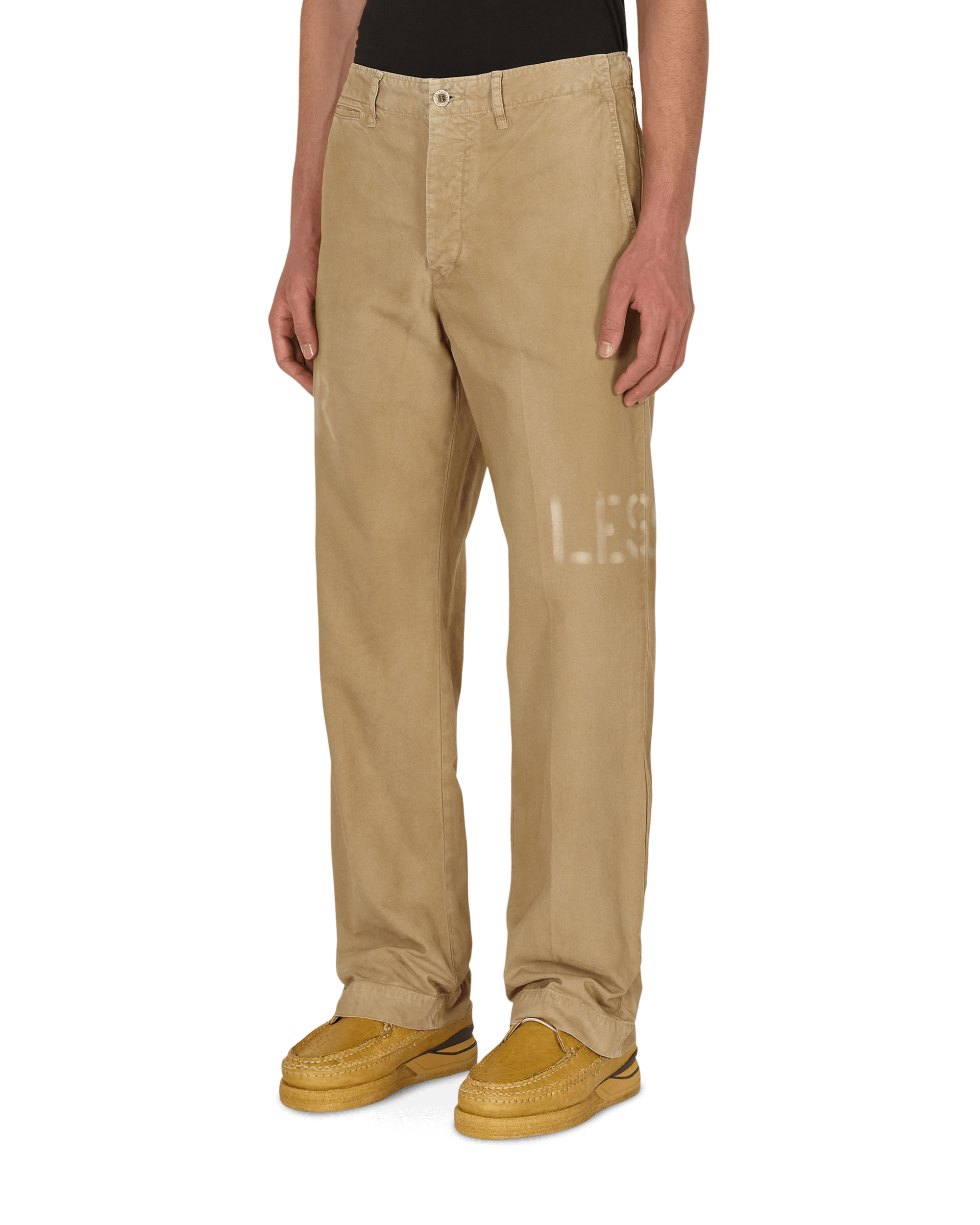 Visvim Hw Dmgd Beige Pants Trousers 121205008005 002